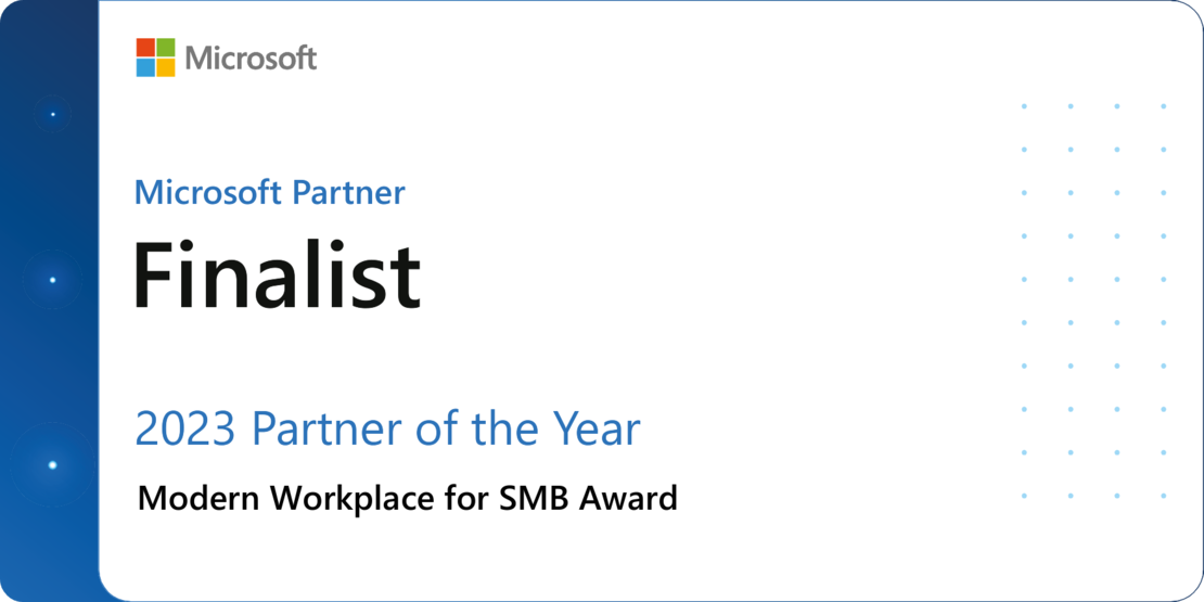 Microsoft Partner of the Year Award 2023 Finalist Logo