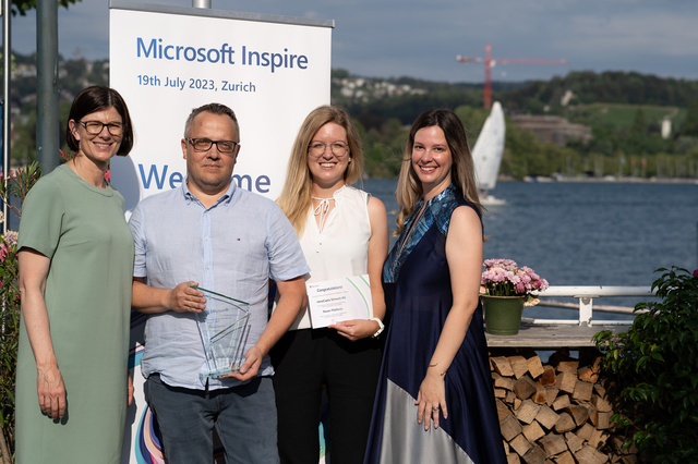 novaCapta ist Schweizer Microsoft Partner of the Year Award 2023